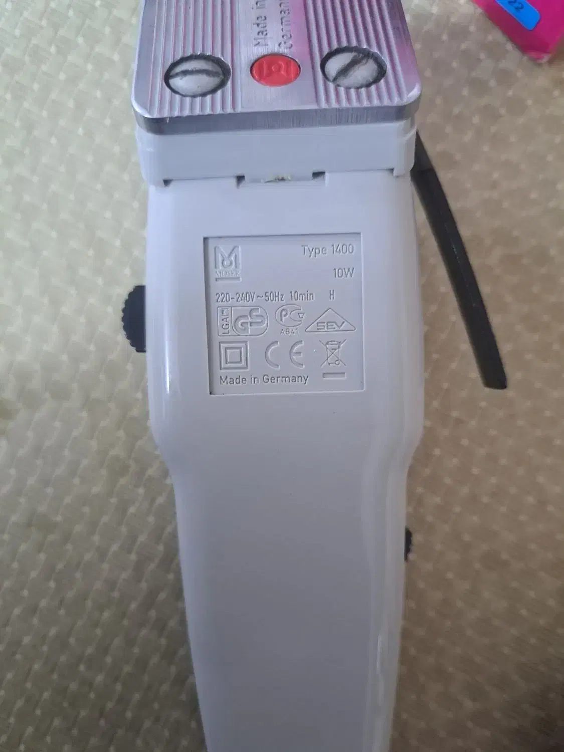 ماشین موزر اصلی|آرایشی، بهداشتی، درمانی|ایوان, |دیوار