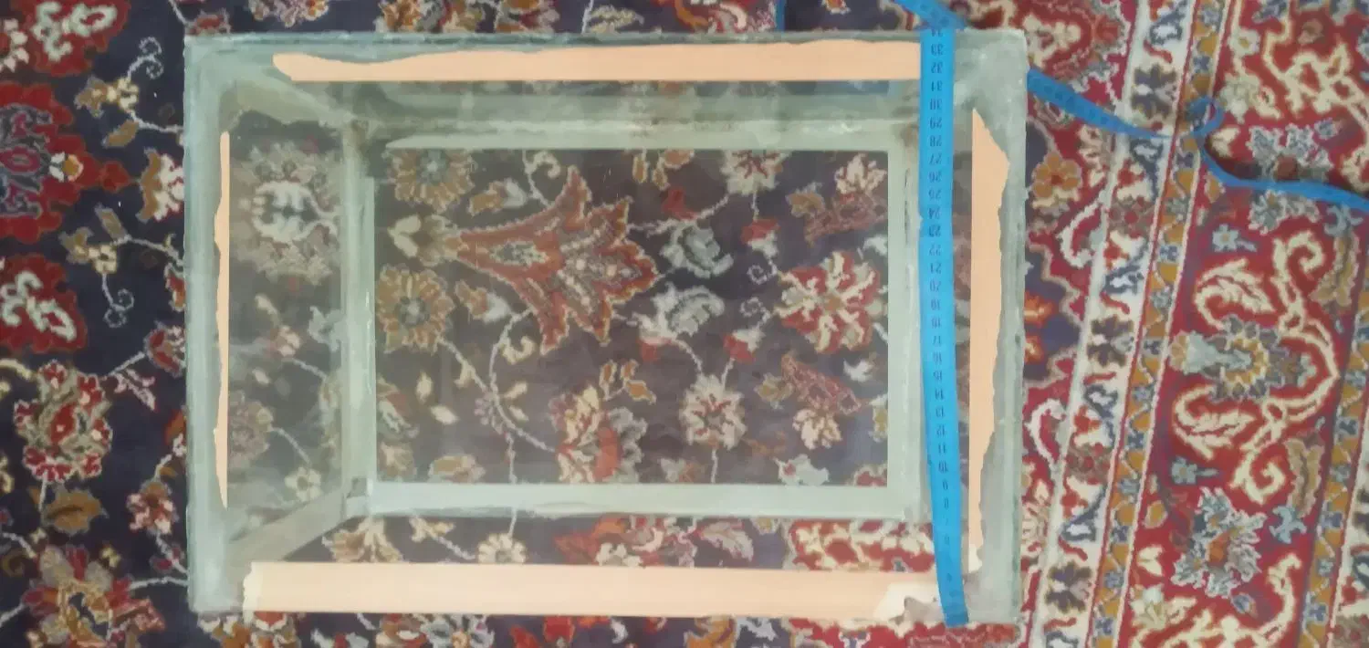 فروش  آکواریوم  سالم  به  ابعاد طول ۴۸  عرض ۳۳/۵|ماهی|اصفهان, حصه شمالی|دیوار