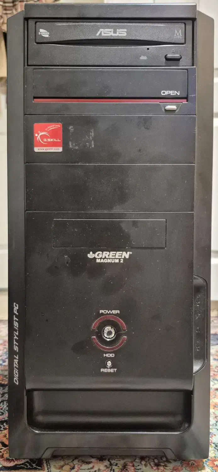 کیس کامپیوتر،پاور،بورد اصلی،پردازنده،رم و Dvd rw|رایانه رومیزی|تهران, شمس‌آباد|دیوار