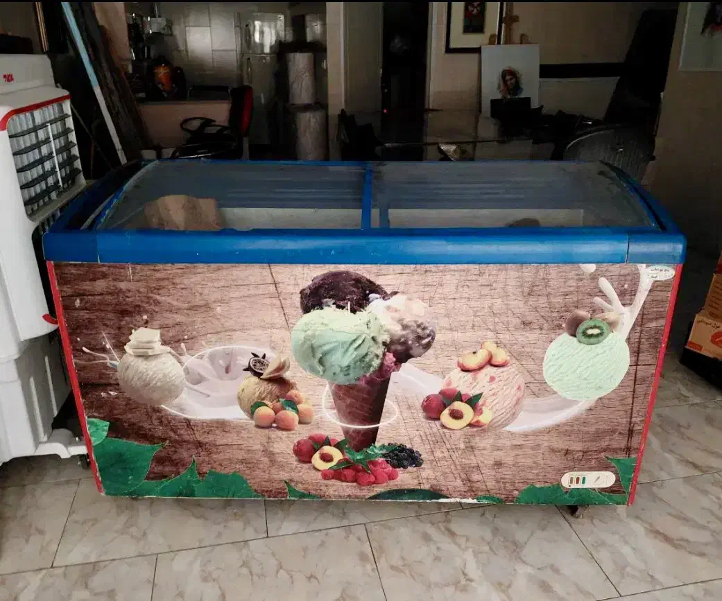 یخچال بستنی ترکیه ای|یخچال و فریزر|ری, دیلمان|دیوار