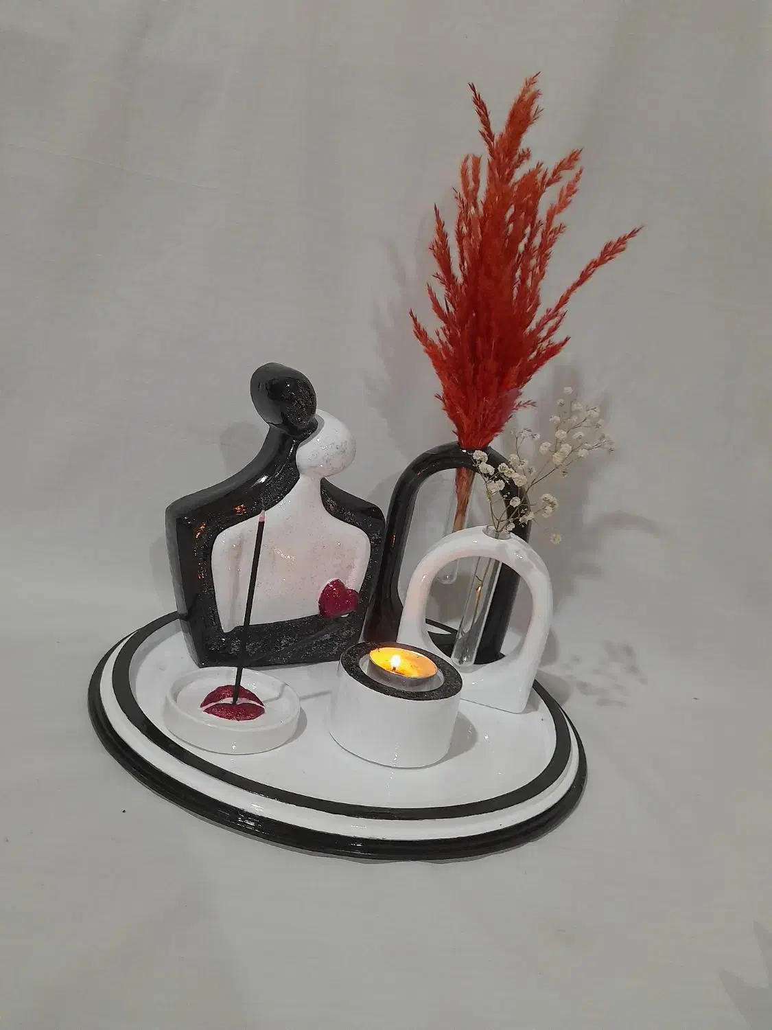 ست دکوری سنگ مصنوعی|صنایع دستی و سایر لوازم تزئینی|سیاهکل, |دیوار