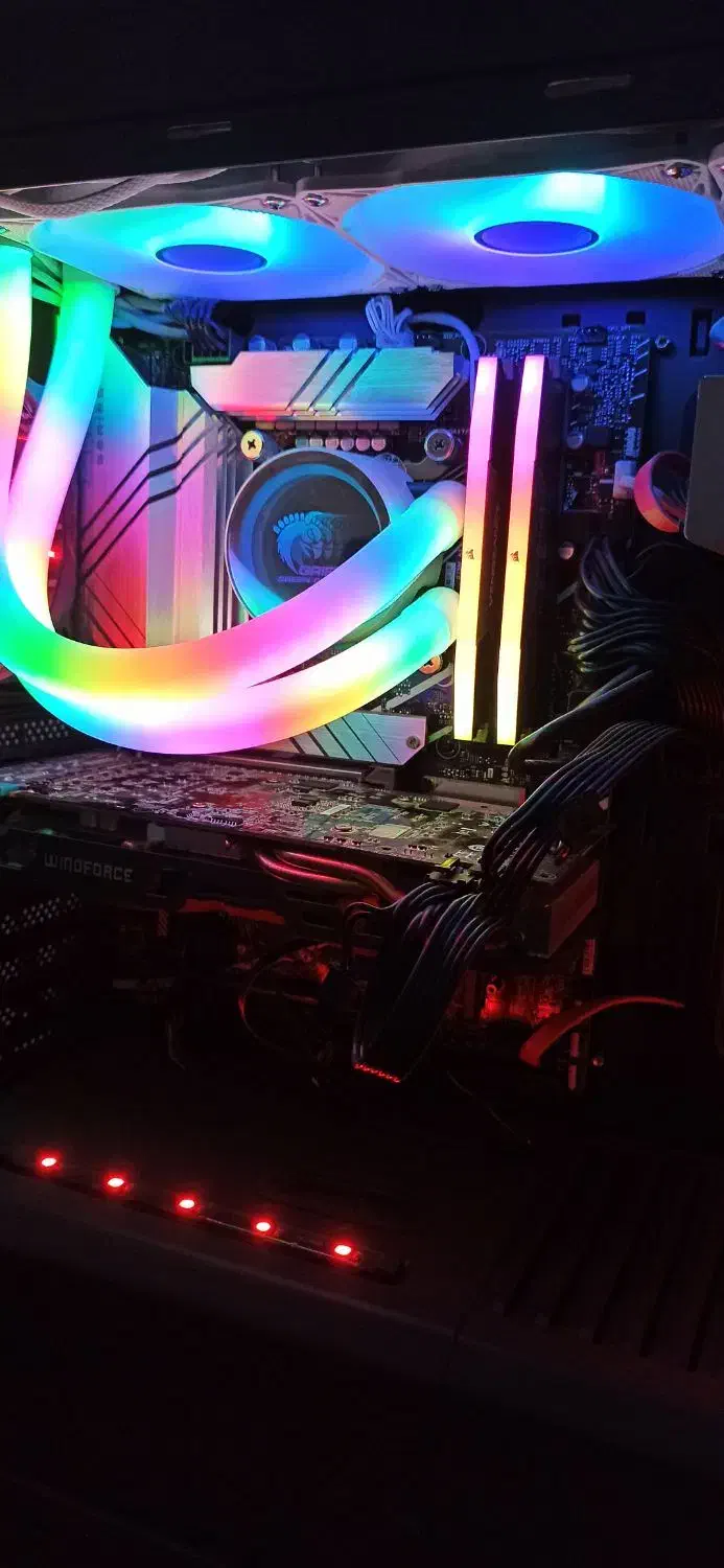 کیس حرفه ای نسل 12|رایانه رومیزی|الوند, |دیوار