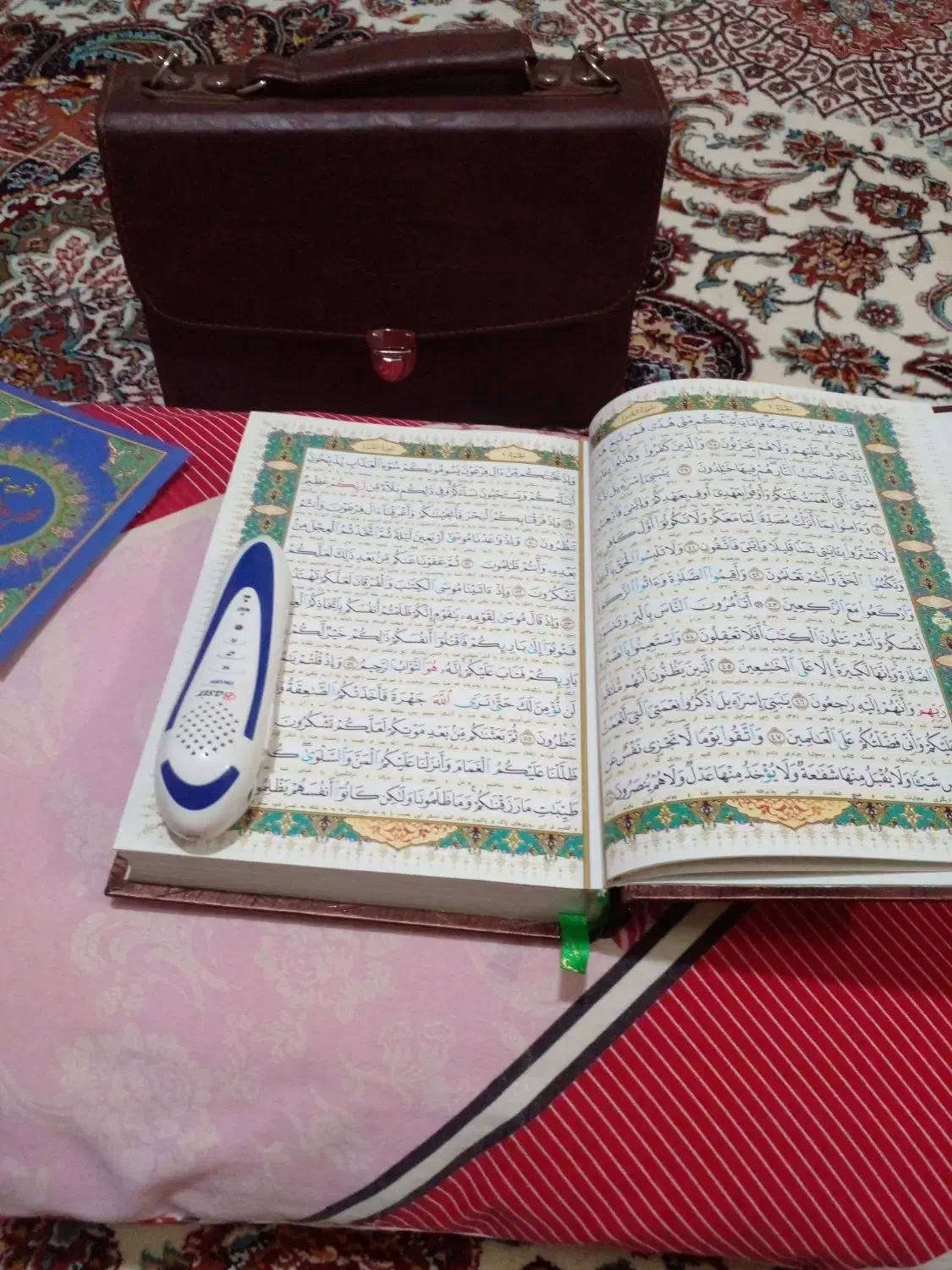 قلم قرآن همراه باقران کتاب مفاتج الجنان وکیف|کتاب و مجله مذهبی|تربت جام, شهرک آزادگان|دیوار
