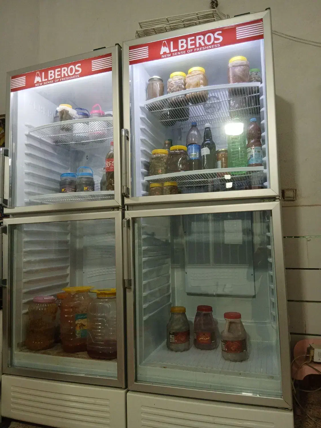 ۲عدد یخچال آلباروس عرض۷۵|فروشگاه و مغازه|گالیکش, |دیوار