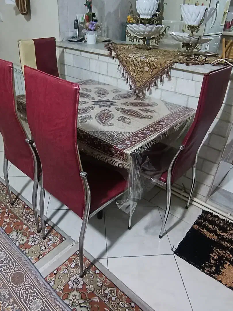 میز ناهارخوری با صندلی|میز و صندلی غذاخوری|ری, ظهیرآباد|دیوار