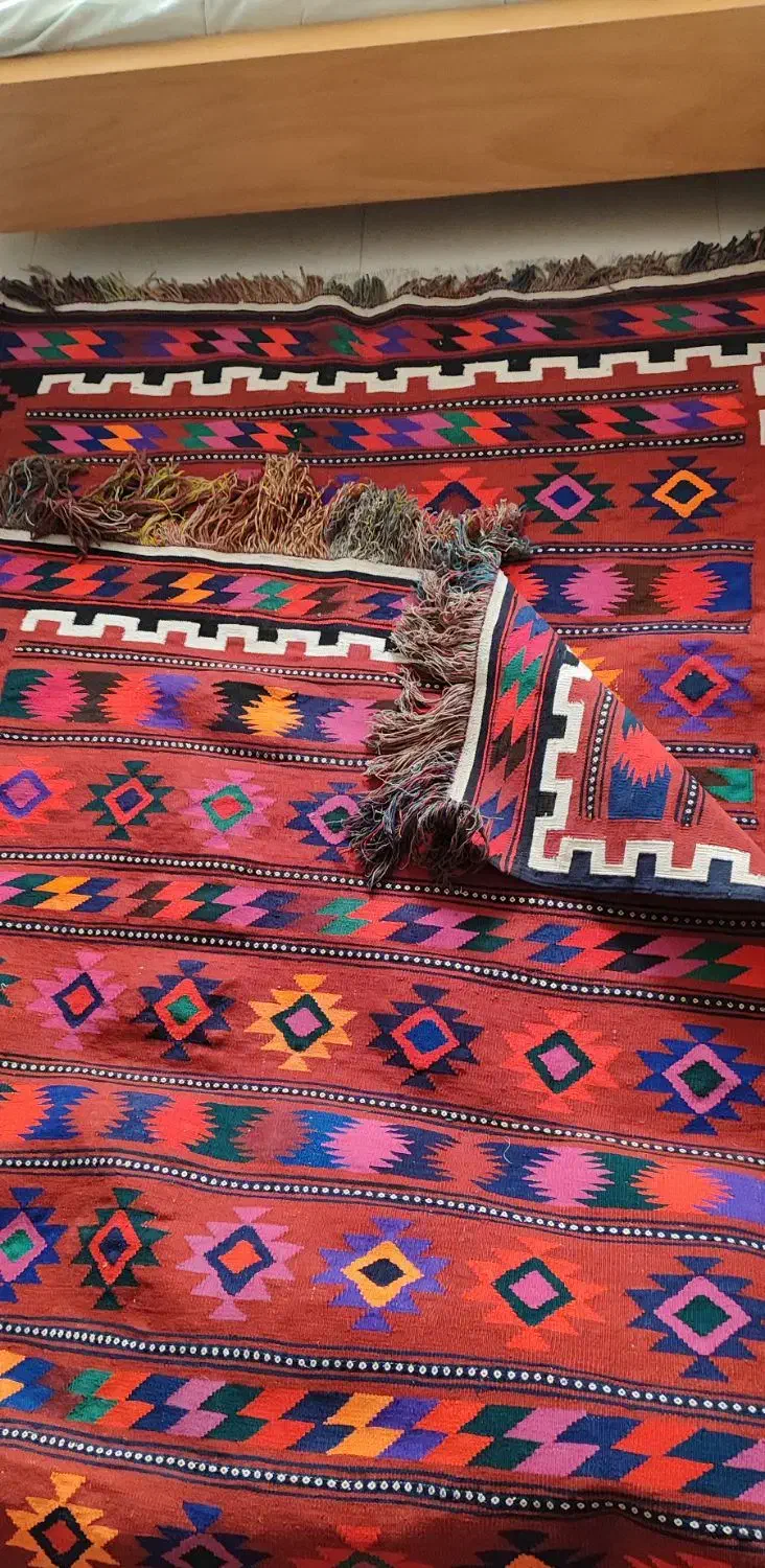 گلیم دستبافت درجه یک نو نو|گلیم، جاجیم، گبه|شیراز, شهرک فجر|دیوار
