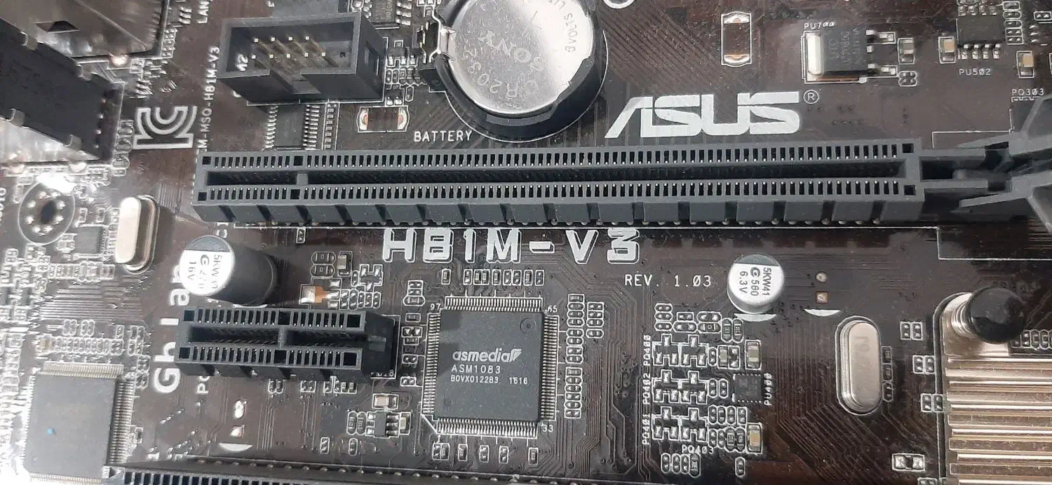 مادربرد ایسوس به همراه سی پی یو و رم H81M-V3|قطعات و لوازم جانبی رایانه|تهران, هفت چنار|دیوار