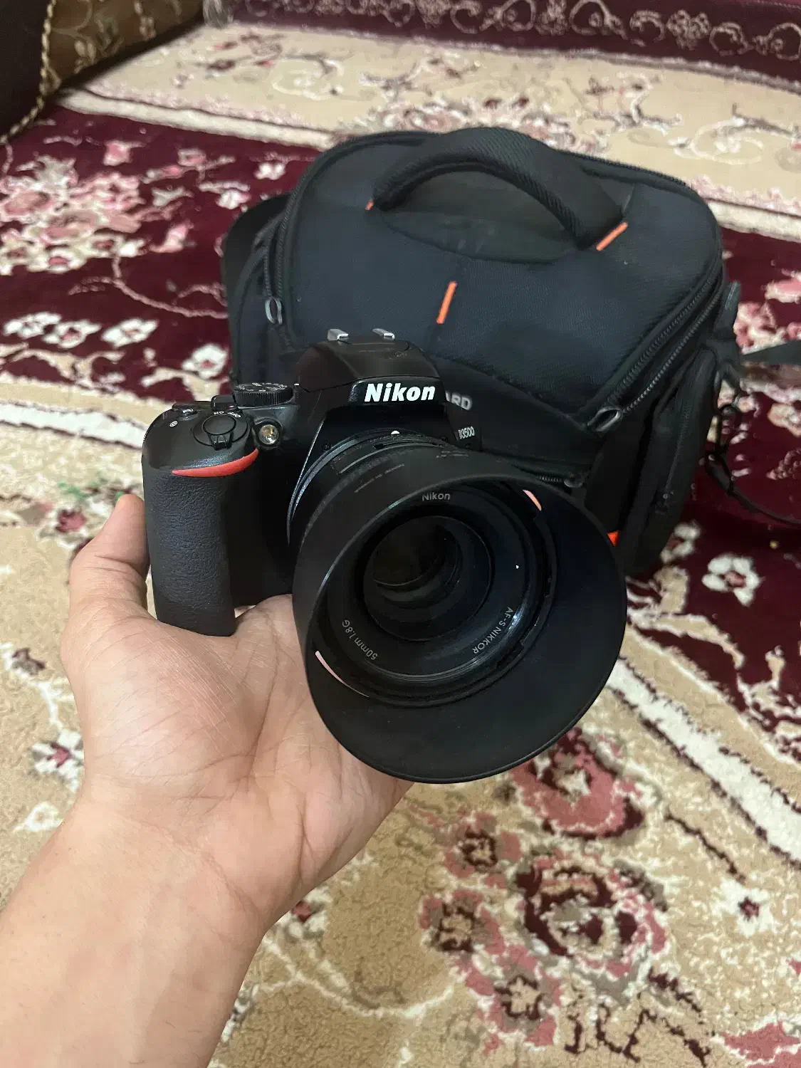 دوربین نیکون D3500 بسیار تمیز|دوربین عکاسی و فیلم‌برداری|اهواز, زیتون کارمندی|دیوار