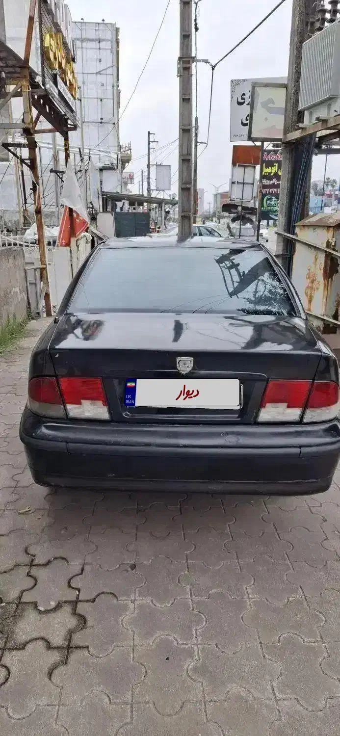 سمند xu7 مشکی مدل ۸۲|خودرو سواری و وانت|کلارآباد, |دیوار