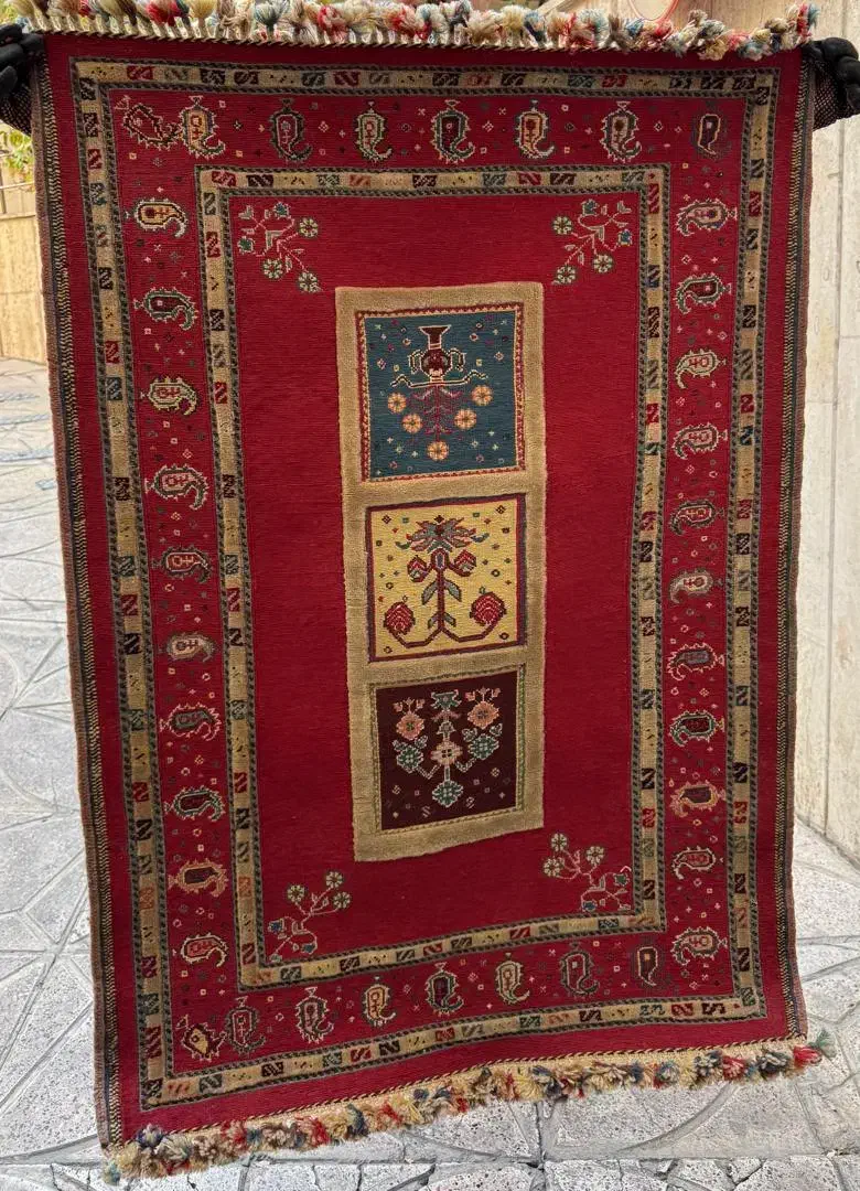 گلیم دستبافت نقش برجسته|گلیم، جاجیم، گبه|تهران, تهرانسر شمالی|دیوار