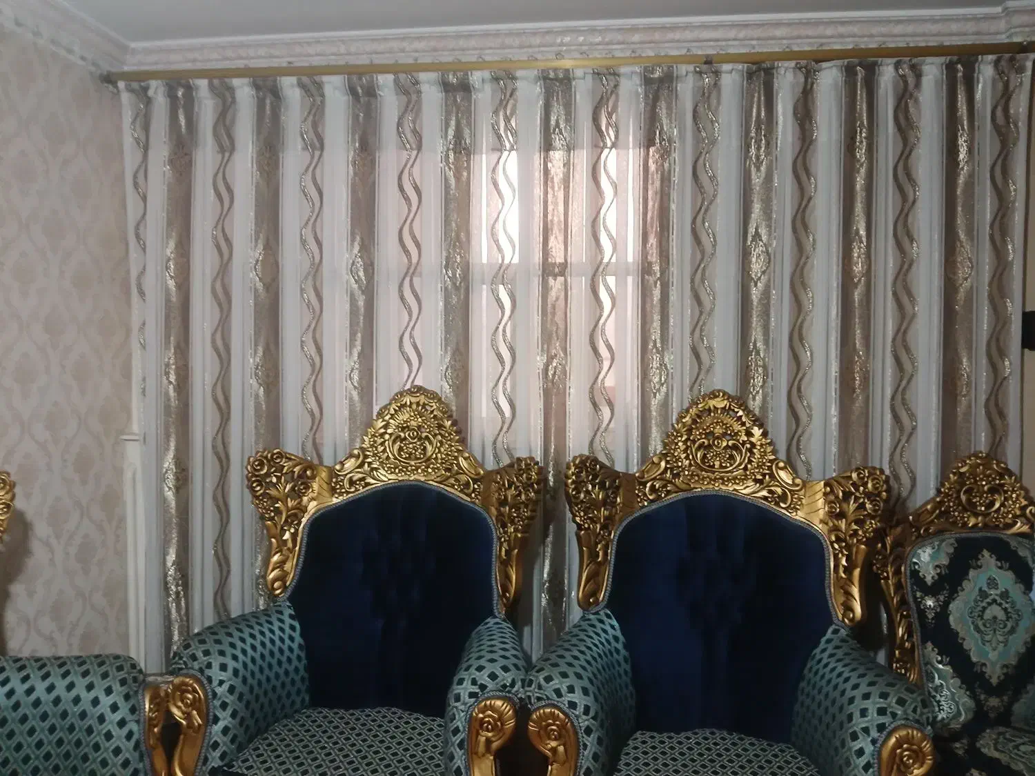 پرده|پرده، رانر، رومیزی|محمدشهر, شهرک چمران|دیوار