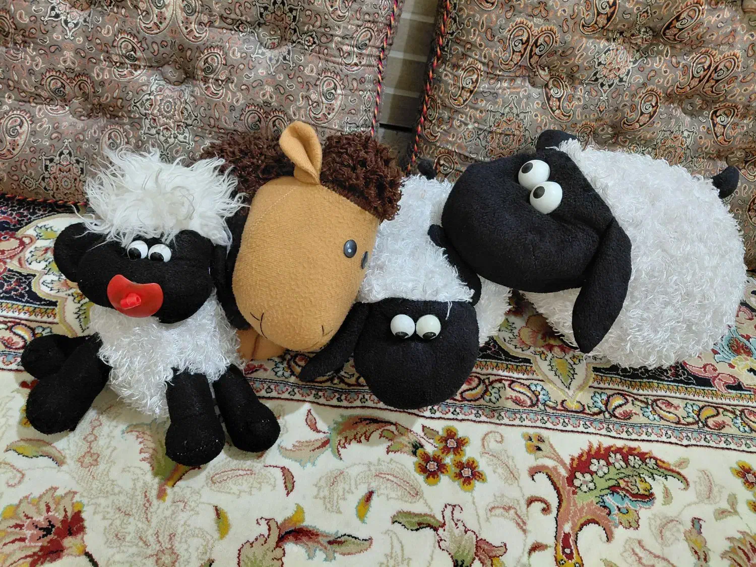 عروسک بره ناقلا|اسباببازی بچه|کهنوج, |دیوار