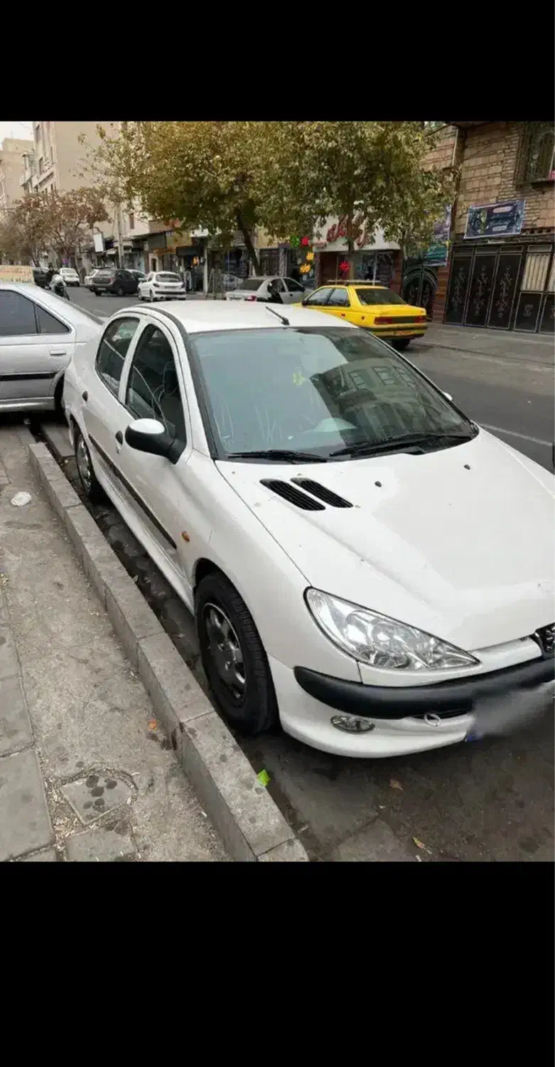 206 اس دی  V8 بی رنگ مدل 90|خودرو سواری و وانت|قزوین, |دیوار