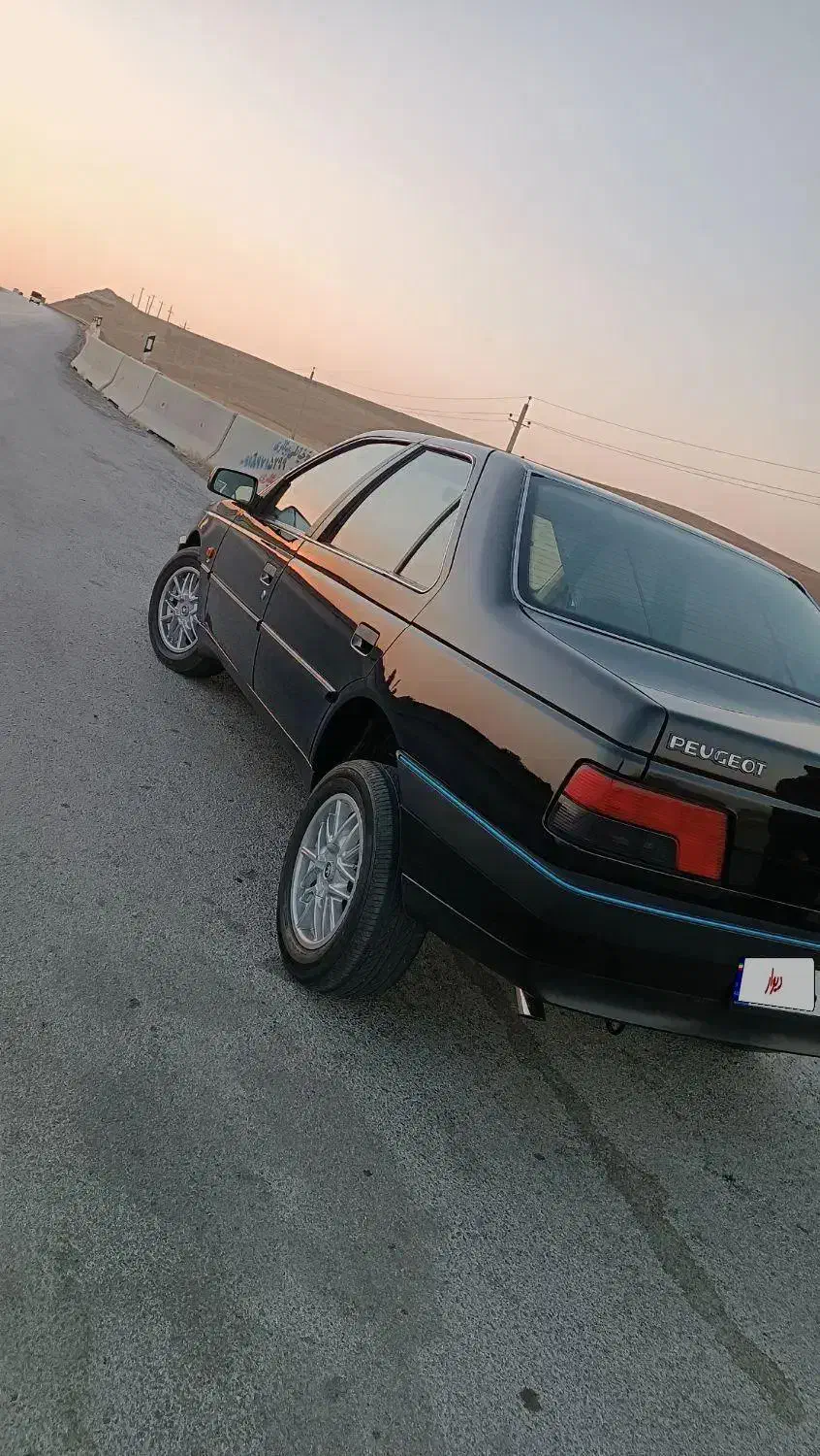 پژو405 مشکی آبنوس|خودرو سواری و وانت|دهگلان, |دیوار