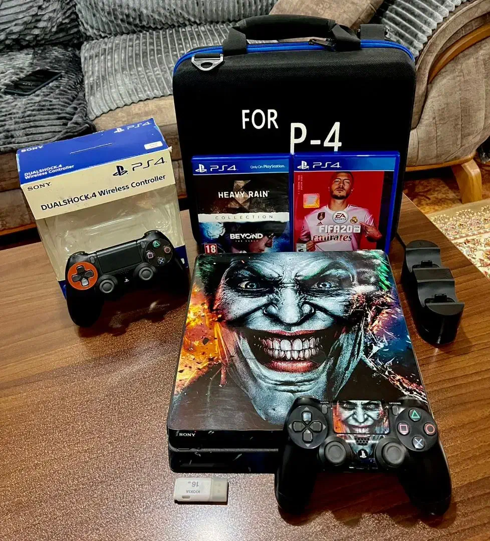 ps4 slim 1ترابایت|کنسول، بازی ویدئویی و آنلاین|اهواز, باغ شیخ|دیوار