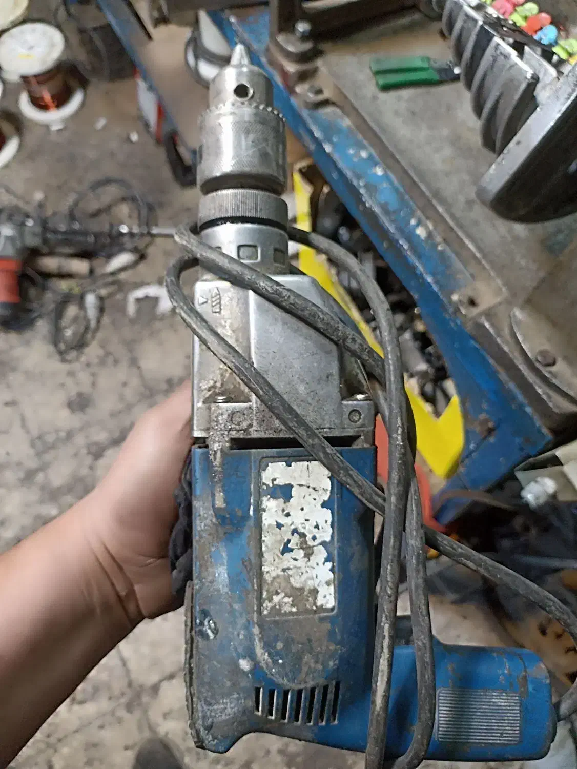 سنگAEGعمود بربوش و بکس برقی آلمانی|ابزارآلات|شاهین‌شهر, شهرک صنعتی مورچه خورت|دیوار