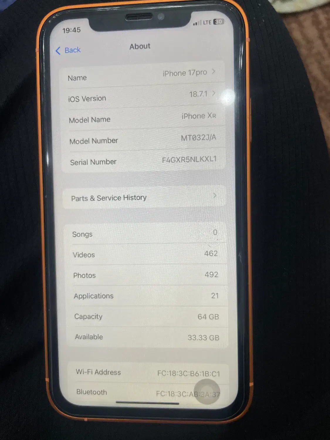 ایفون ۱۷فیس لیف|موبایل|اهواز, کوی مندلی(سه راه خرمشهر)|دیوار