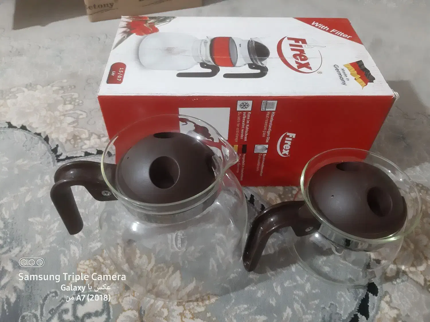 قوری کتری شیشه ای|قوری، کتری، قهوهساز دستی|تهران, فاطمی|دیوار