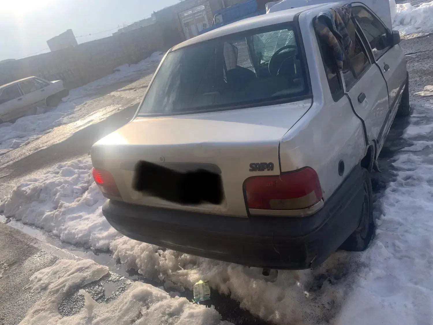 پراید مدل ۸۶ تصادفی|خودرو سواری و وانت|خوی, |دیوار