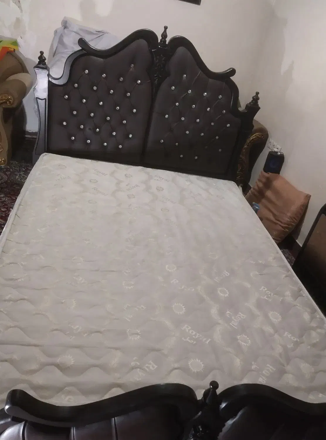 تخت خواب دونفره|تخت و سرویس خواب|مسجد سلیمان, |دیوار