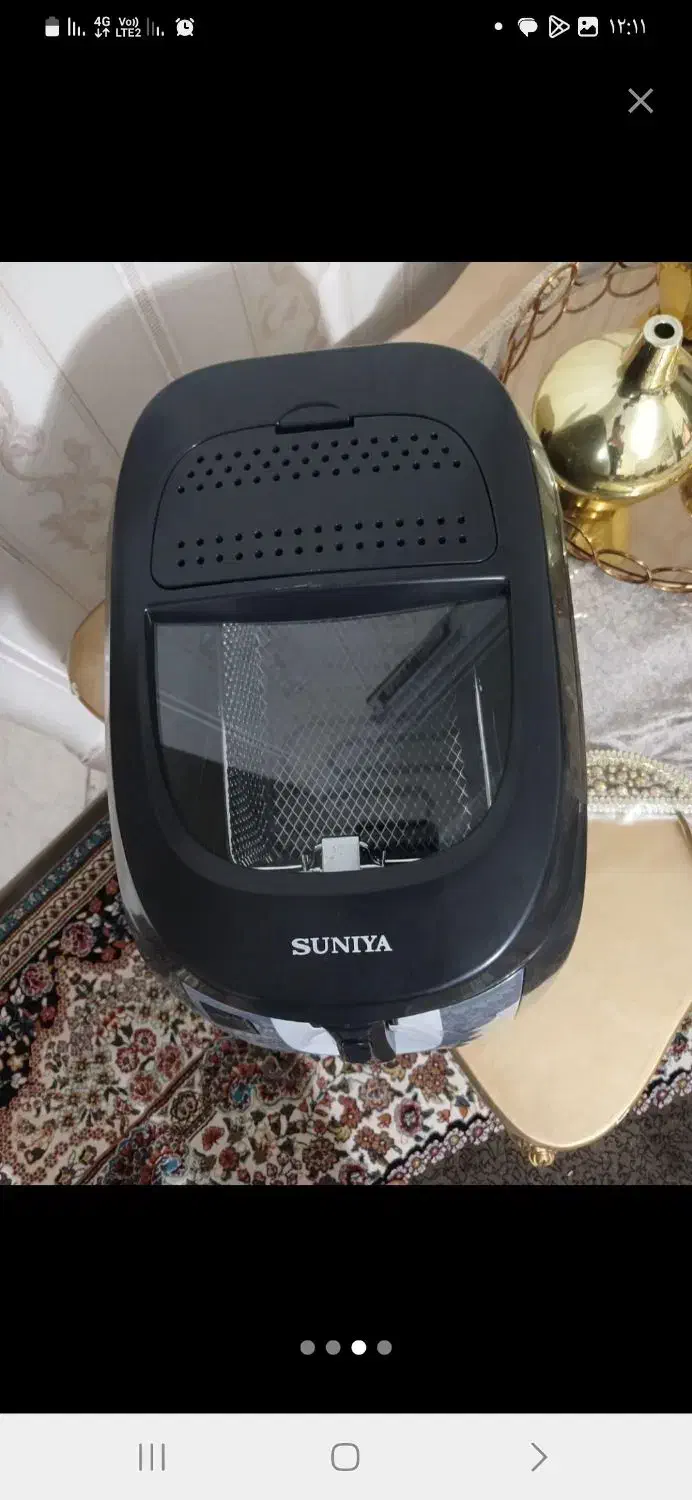 سرخ کن سانیو|اجاق گاز و لوازم برقی پختوپز|اسلامشهر, شهرک قائمیه|دیوار