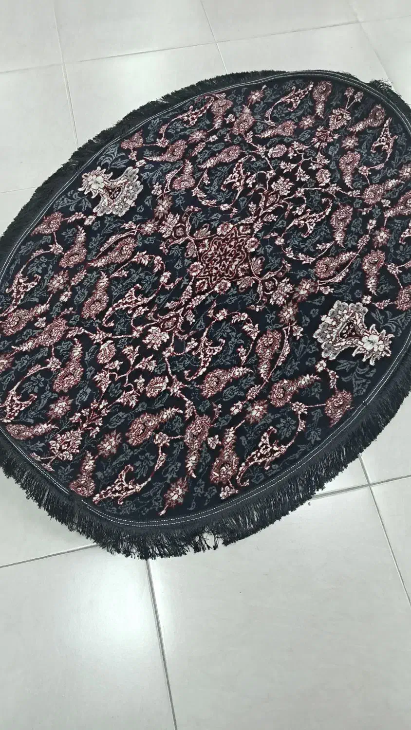 قالیچه بیضی ۷۰۰ شانه|فرش|قم, نیروگاه|دیوار