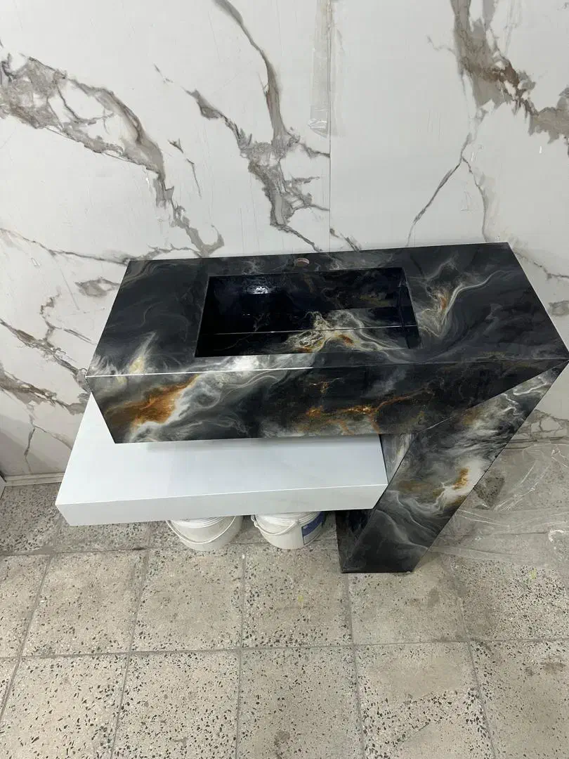 روشویی سرامیکی مدرن مدل دیواری طرح سون|لوازم سرویس بهداشتی|همدان, |دیوار