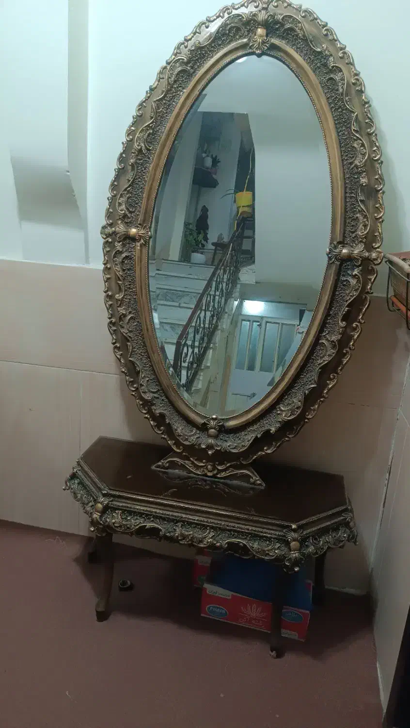 میز آینه|بوفه، ویترین، کنسول|قدس, شهرقدس|دیوار