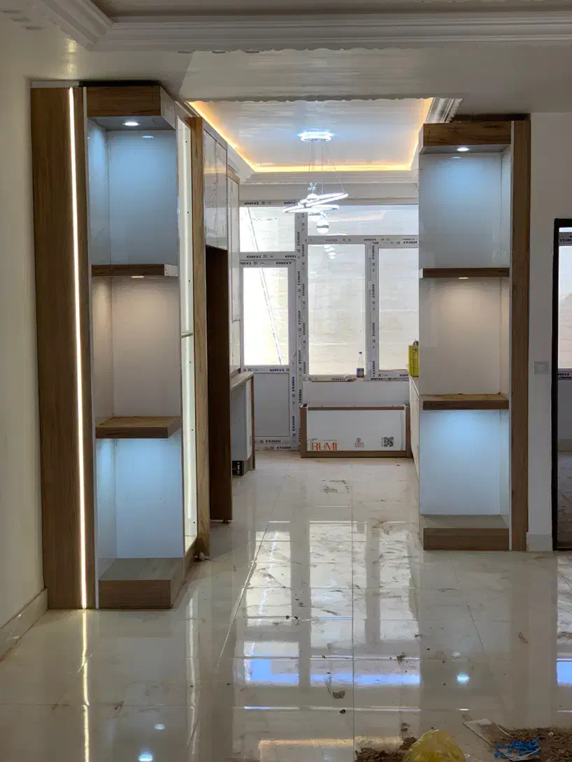 ساخت انواع کابینت و کمد دیواری|جاکفشی، کمد، دراور|بناب, |دیوار