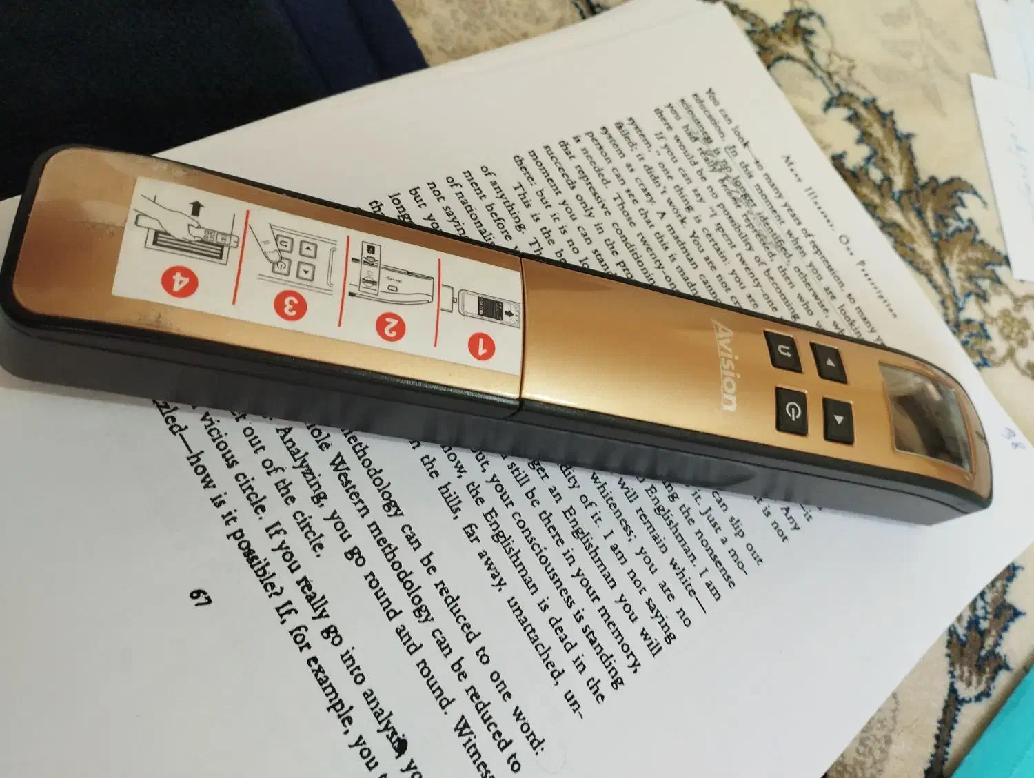 اسکنر دستی Avision|پرینتر، اسکنر، کپی، فکس|اندیشه, اندیشه فاز ۴|دیوار