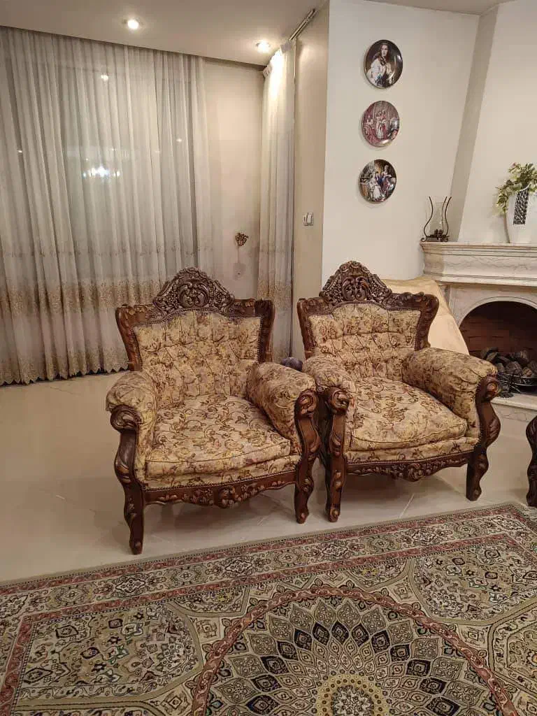 ست مبلمان و ناهارخوری سلطنتی منبت کاری خاص|مبلمان خانگی و میز عسلی|کوهسار (البرز), |دیوار