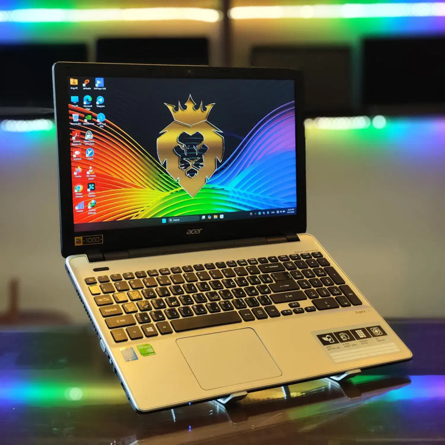 ایسر 15 اینچ FHD گرافیک انویدیا Core-i7 برای هدیه|رایانه همراه|تهران, میدان ولیعصر|دیوار