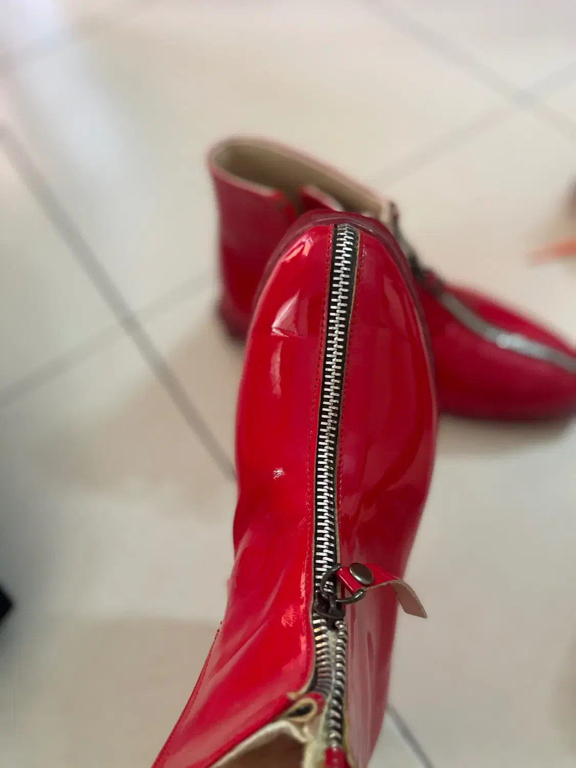 نیم بوت ورنی خاص خارجی سایت ۳۸|کیف، کفش، کمربند|پرند, فاز ۰|دیوار