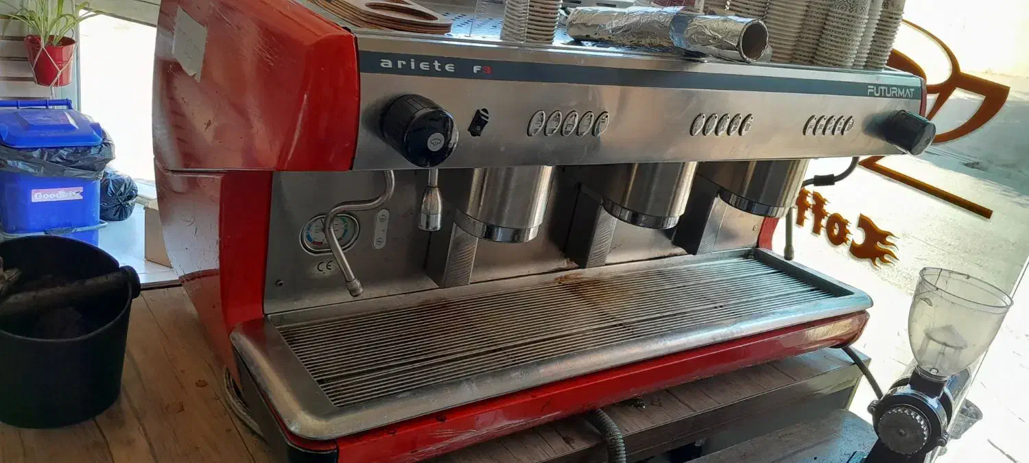 قهوه ساز صنعتی سه گروه فتورمت آف تری|سماور، چای‌ساز، قهوه‌ساز|دوگنبدان, |دیوار