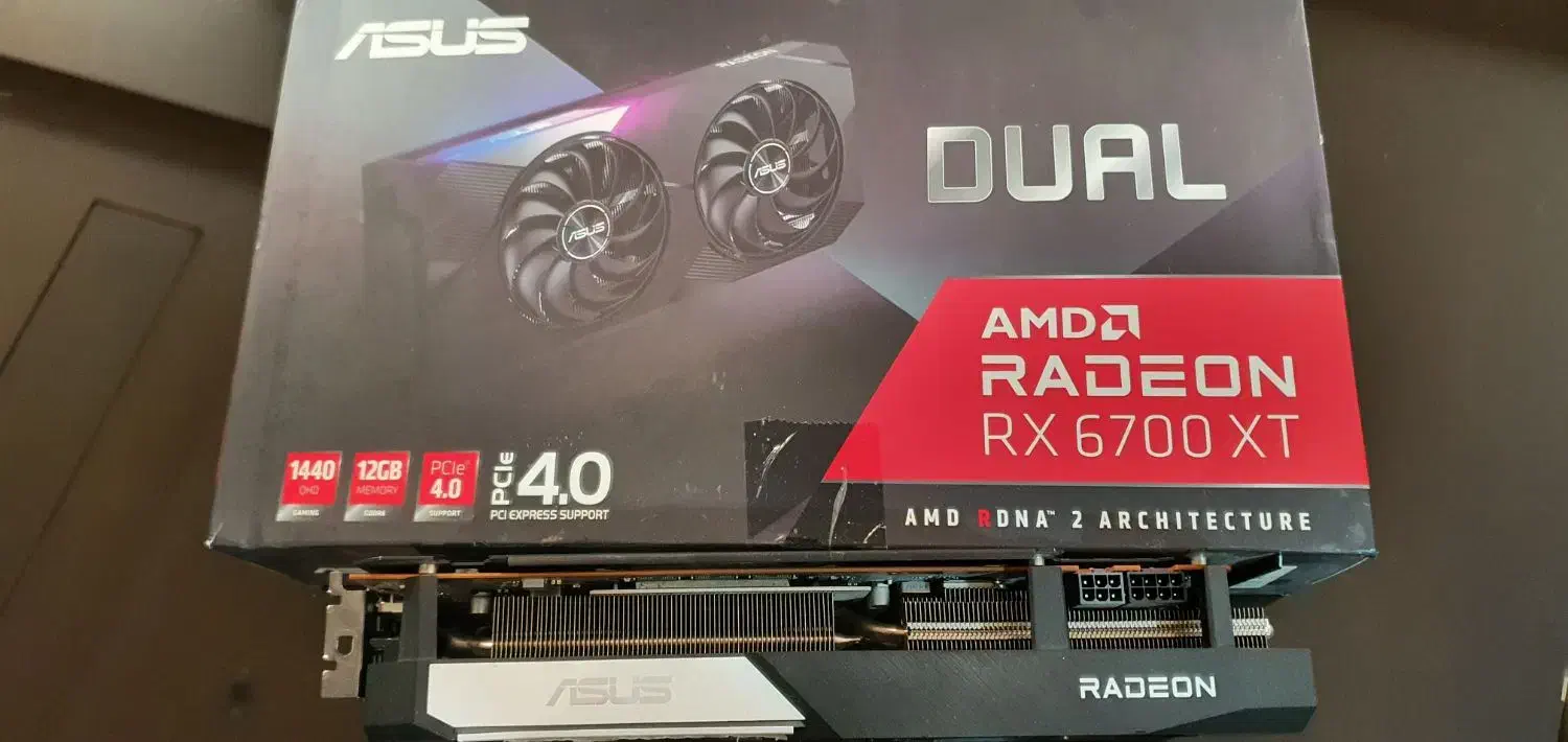 کارت گرافیک خیلی قوی 12gig rx6700xt|قطعات و لوازم جانبی رایانه|اصفهان, الهیه|دیوار