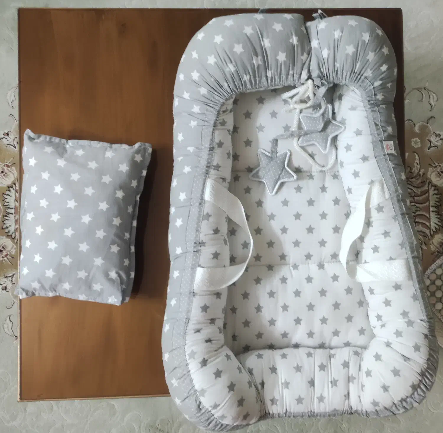 ست تشک گاردار و بالش نوزادی در حد نو|اسباب و اثاث بچه|شیراز, شهرک گلدشت حافظ‎|دیوار