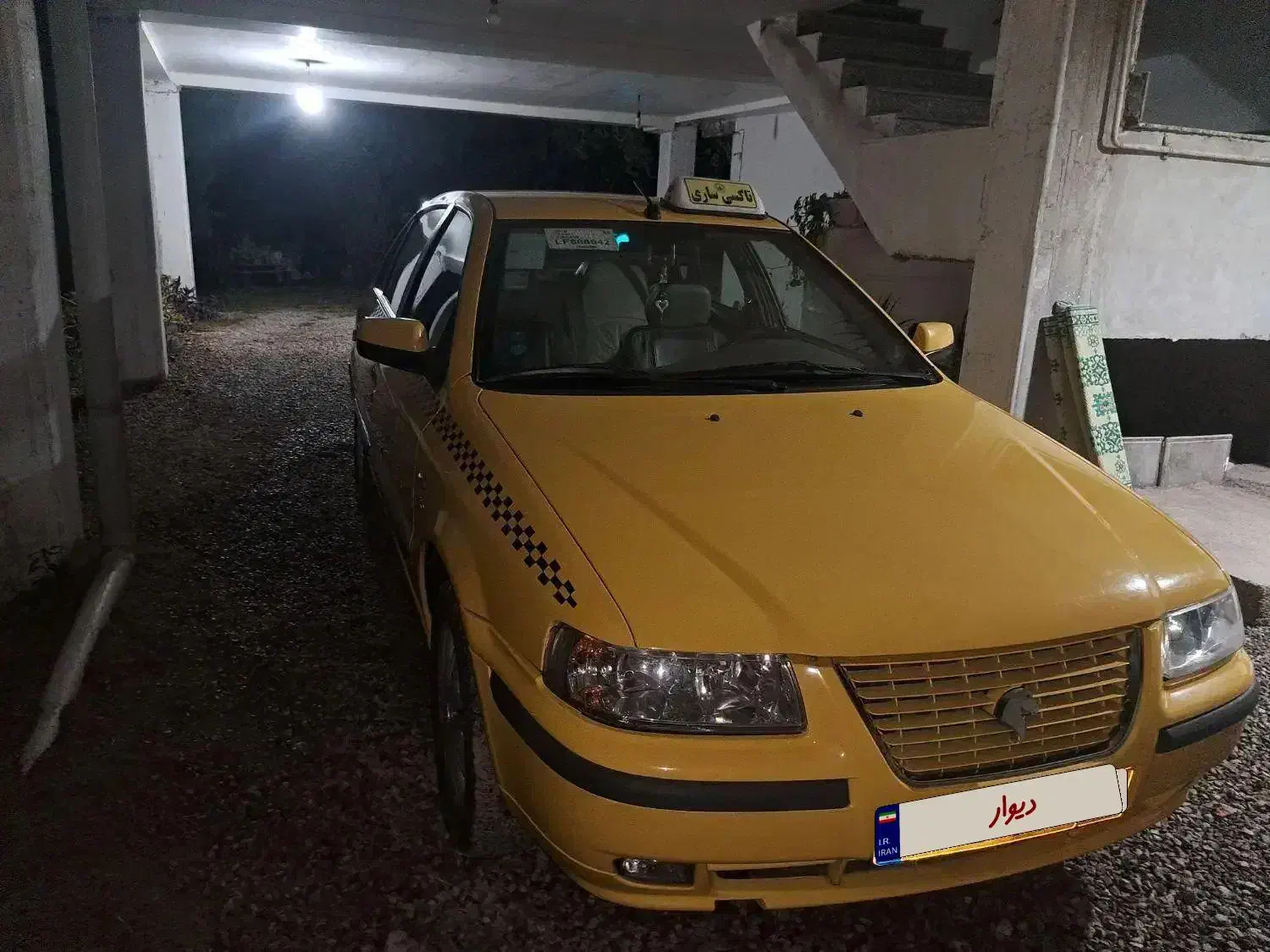 فروش فوری سمند تاکسی گردشی بدون مشابه|خودرو سواری و وانت|آکند, |دیوار