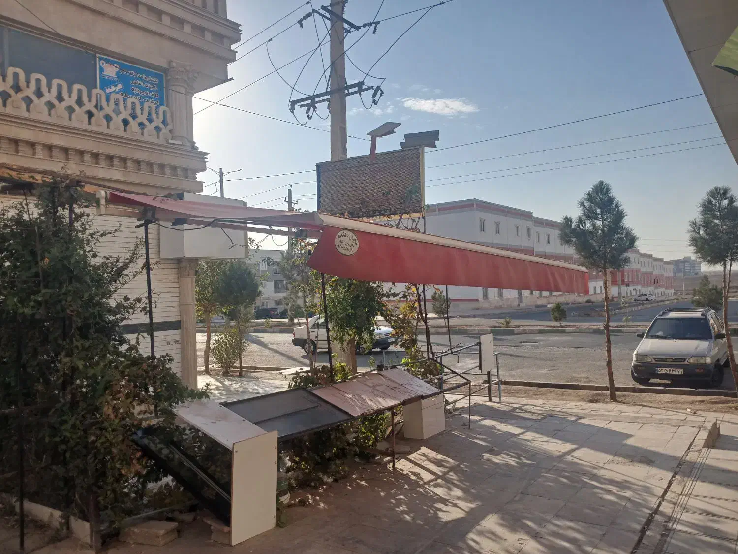 سایبان بازشو|فروشگاه و مغازه|پرند, فاز ۵|دیوار