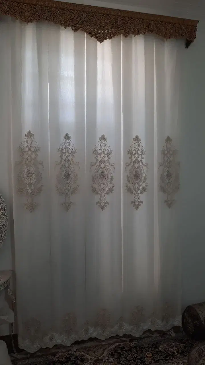 پرده حریر|پرده، رانر، رومیزی|رفسنجان, |دیوار