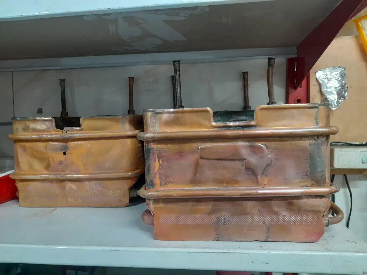 مبدل رادیاتور آبگرمکن پکیج نو و کارکرده جوشکاری|آبگرمکن، پکیج، شوفاژ|تهران, خلیج فارس|دیوار