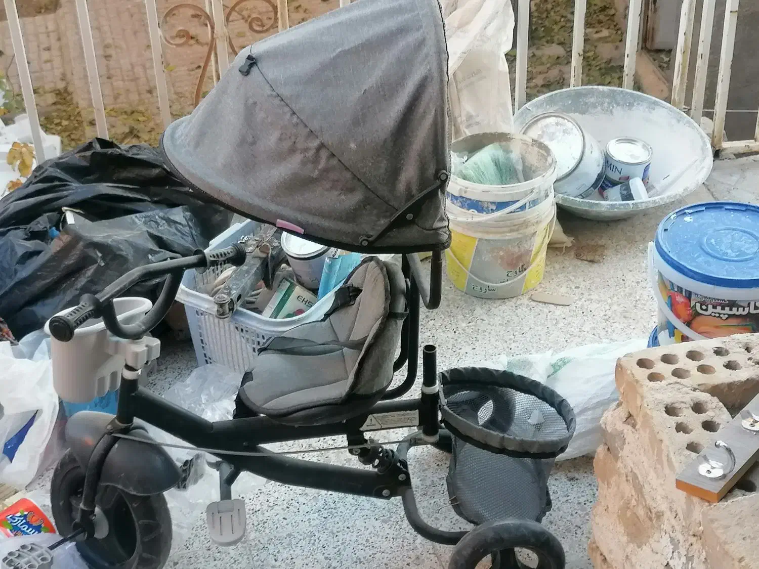 سه چرخه|اسباب‌بازی بچه|تربت‌حیدریه, پائین ولایت|دیوار