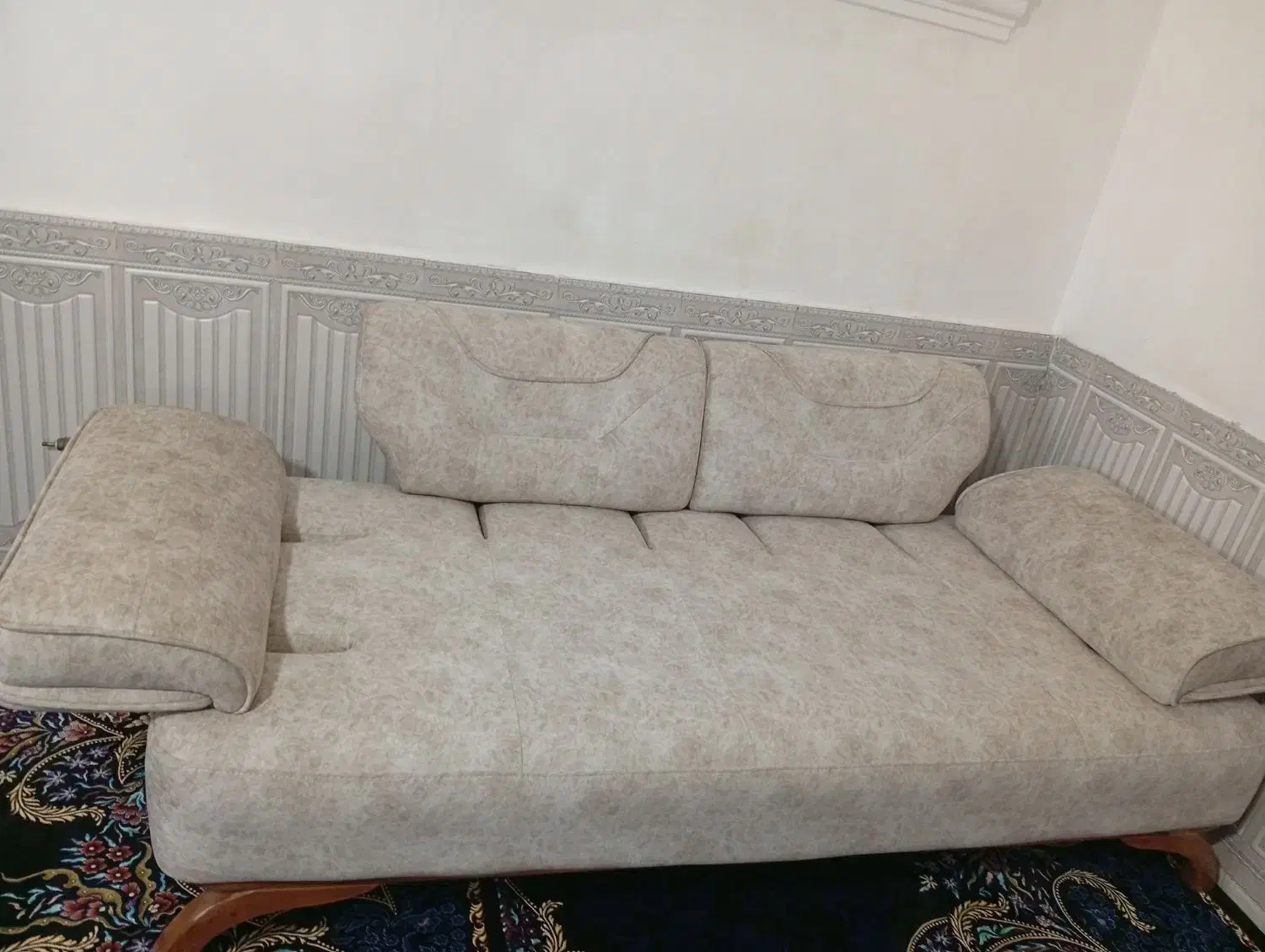 مبل ۸ نفره . تخته خواب شو کاملا نو|مبلمان خانگی و میز عسلی|سرپل ذهاب, |دیوار
