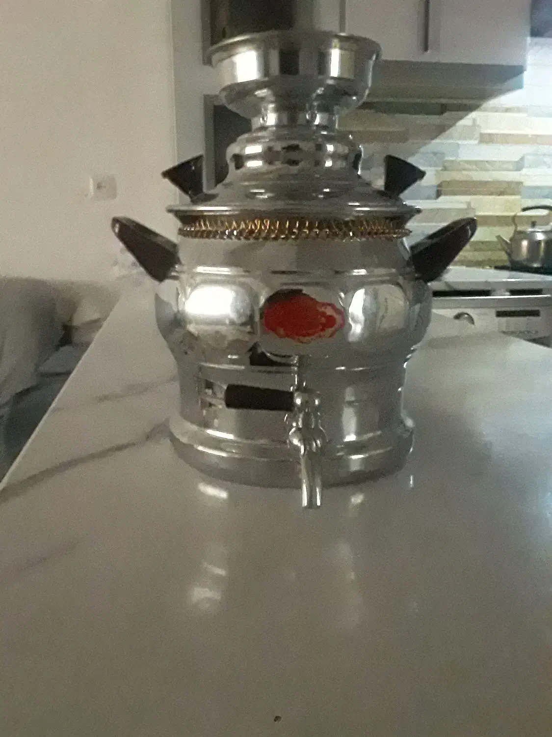 سماور رو گازی|سماور، چای‌ساز، قهوه‌ساز|بیرجند, |دیوار