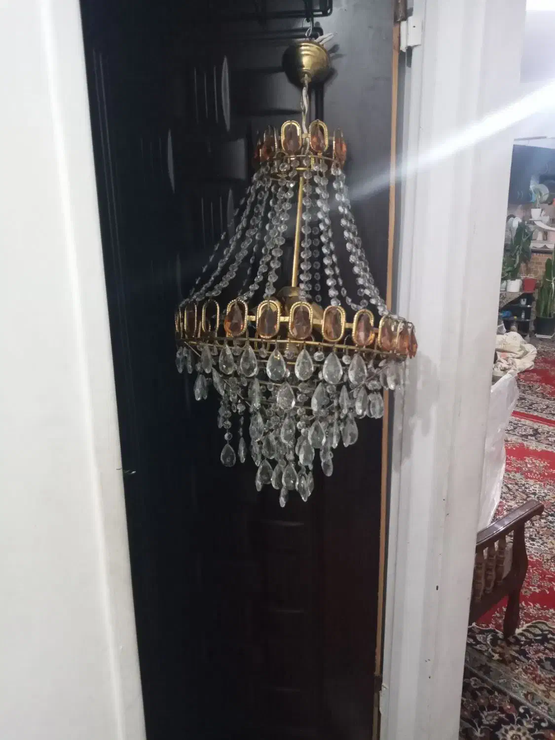 لوستر|لوستر و چراغ آویز|مشهد, فریزی|دیوار