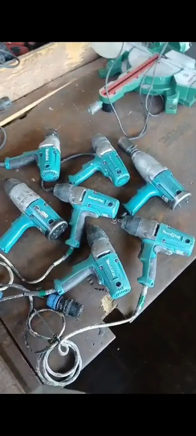 ست دریل و ایمپکت و اره افقی بر و بکس برقی ماکیتا|ابزارآلات|تهران, ورزشگاه آزادی|دیوار