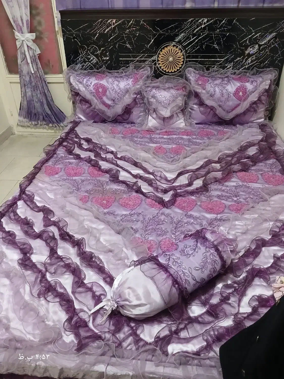 پرده|پرده، رانر، رومیزی|مشکیندشت, |دیوار