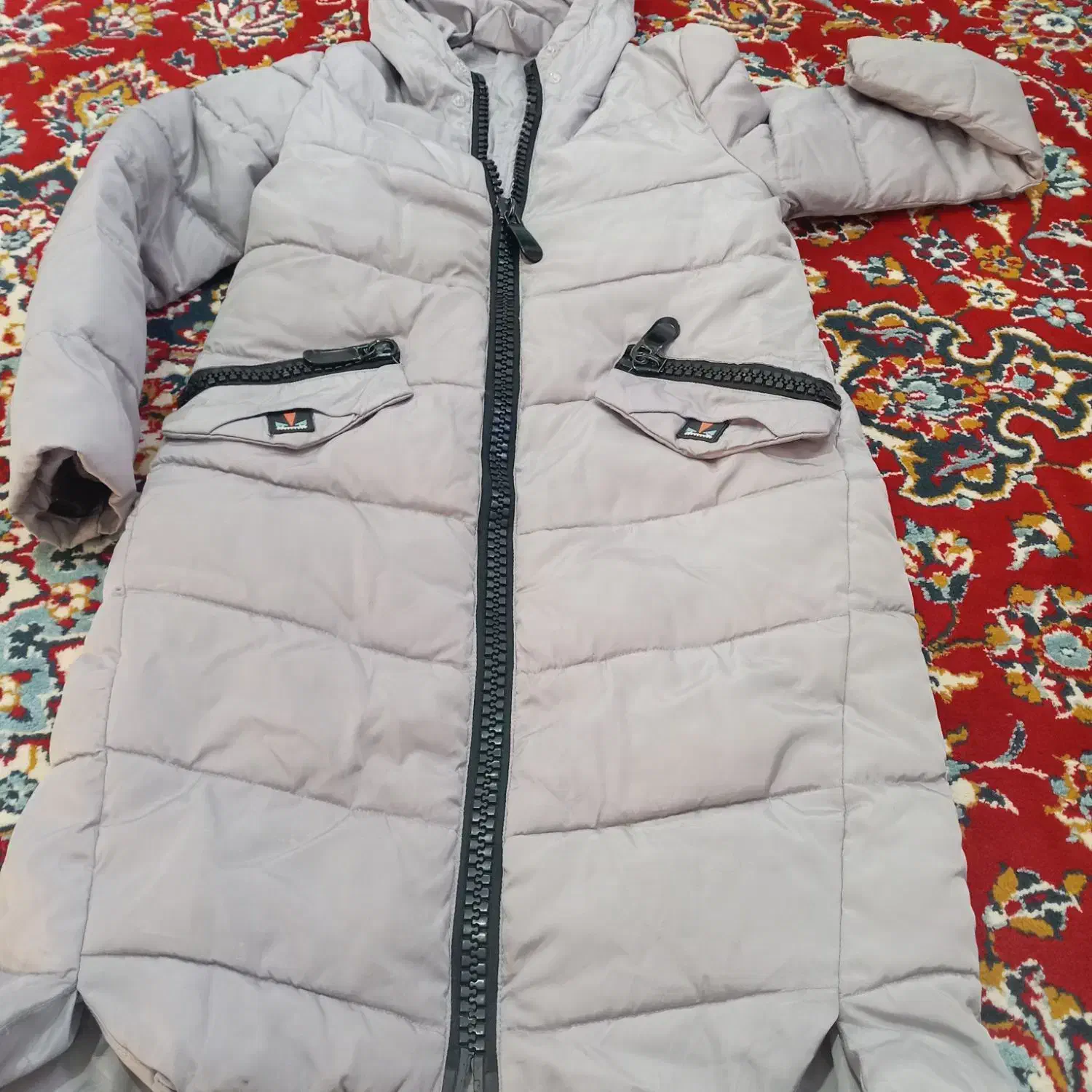 کاپشن زنونه بسیار نو 400تومن|لباس|فیروزه, |دیوار