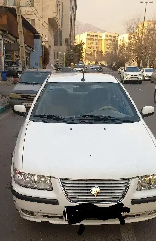 سمند سفید ef7|خودرو سواری و وانت|تهران, گرگان|دیوار