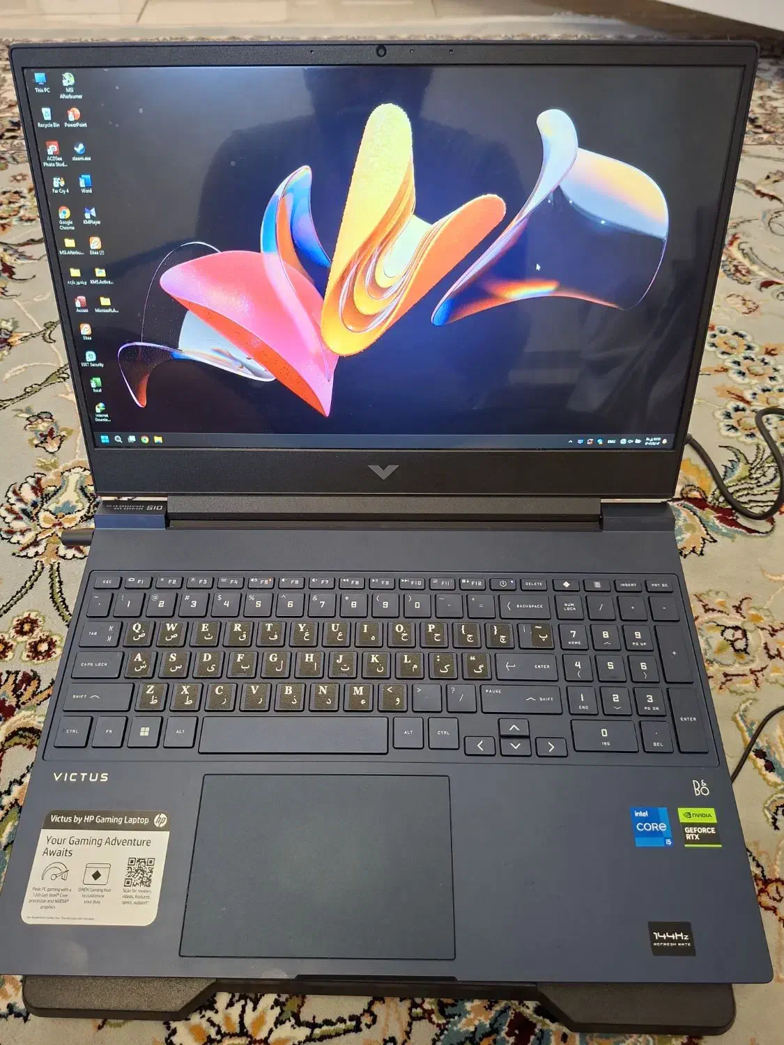 فروش لپتاپ گیمینگ HP victus سالم|رایانه همراه|پاکدشت, پاکدشت (مامازند)|دیوار