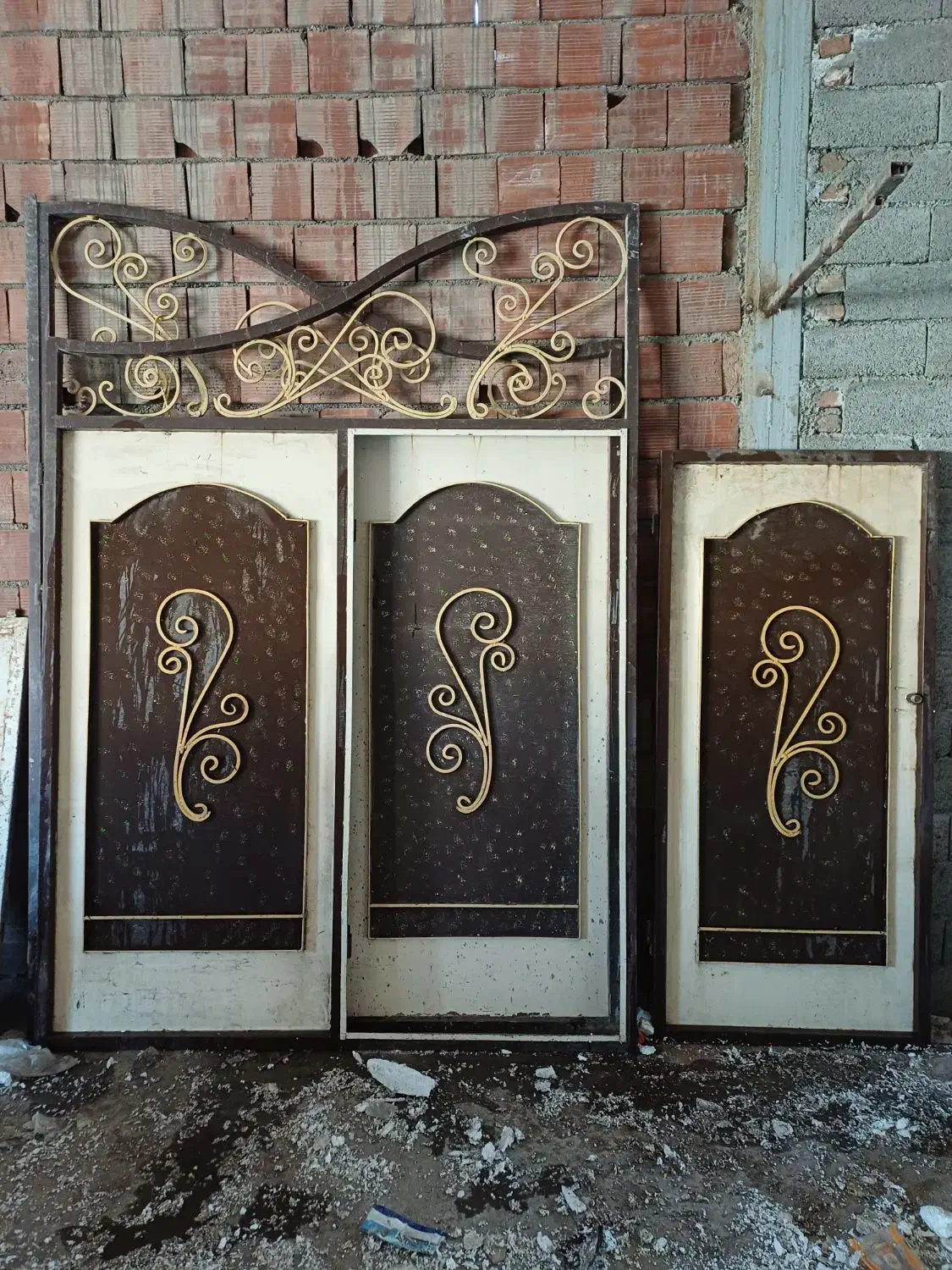 درب آهنی حیاط|مصالح و تجهیزات ساختمان|اسلام آباد, |دیوار